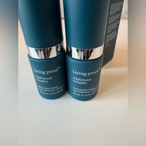 Living Proof Triple Bond Complex Leave-In Hair Treatment -2 full size *NIB*
